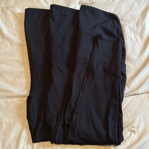 3 pairs! SENITA Maternity Leggings